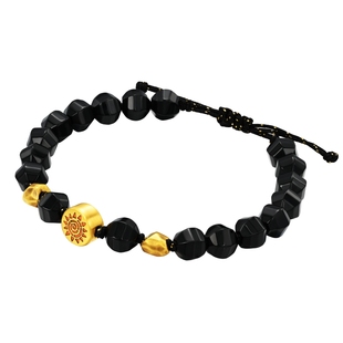 MONOLOGUE独白北纬三十度玛雅系列复古黄金玛瑙手链MRV73新年礼物