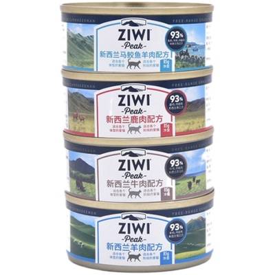 滋益巅峰ZiWi猫主食罐头口味齐全