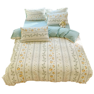 纯棉被套单件180x200x230双人被罩100%全棉单人简约1.5米春夏被单