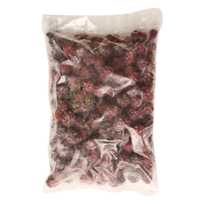 冷冻新鲜黑莓1kg速冻露莓冻黑树莓2斤水果原料非果汁果酱榨汁原料