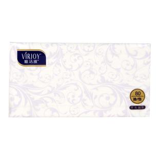 A唯洁雅V312A抽纸软包饭店餐巾纸酒店擦手纸擦脸面巾纸80抽纸2层