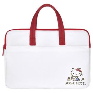 正港ZGO hellokitty凯蒂猫包包女款学生可爱笔记本电脑包13寸手拎