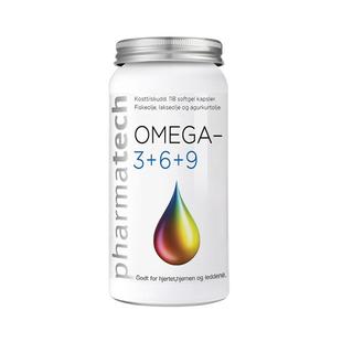 挪威Pharmatech极光态深海黄金鱼油软胶囊omega369欧米茄脂肪酸倍