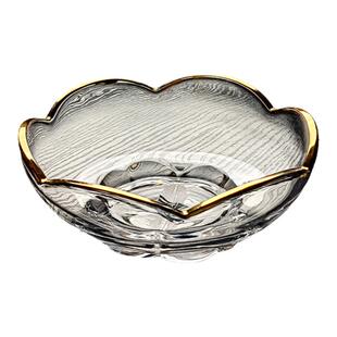 水晶玻璃碗水果盘小碗精致小果盘碟美容院家用高端高颜值面膜器皿