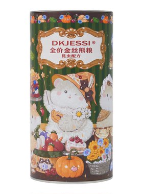 【DKJESSI】jessi杰希熊粮德系昆虫营养金丝熊粮长肉仓鼠粮