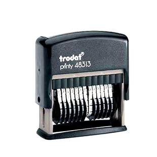 18位17位16位15位14位可调数字号码转轮回墨印章打编号序号章清晰