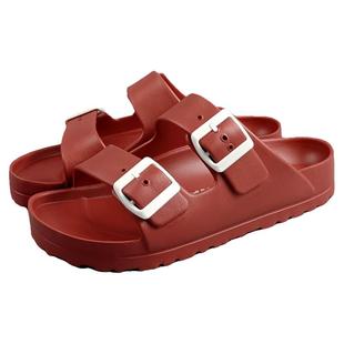 岛外DAOWAI一字拖沙滩轻便休闲时尚防滑舒适外穿一脚蹬凉拖鞋1418