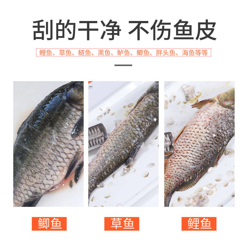 老工匠插电不锈钢刮刨刷杀鱼鳞机器工具电动全自动手剥笋神器防水