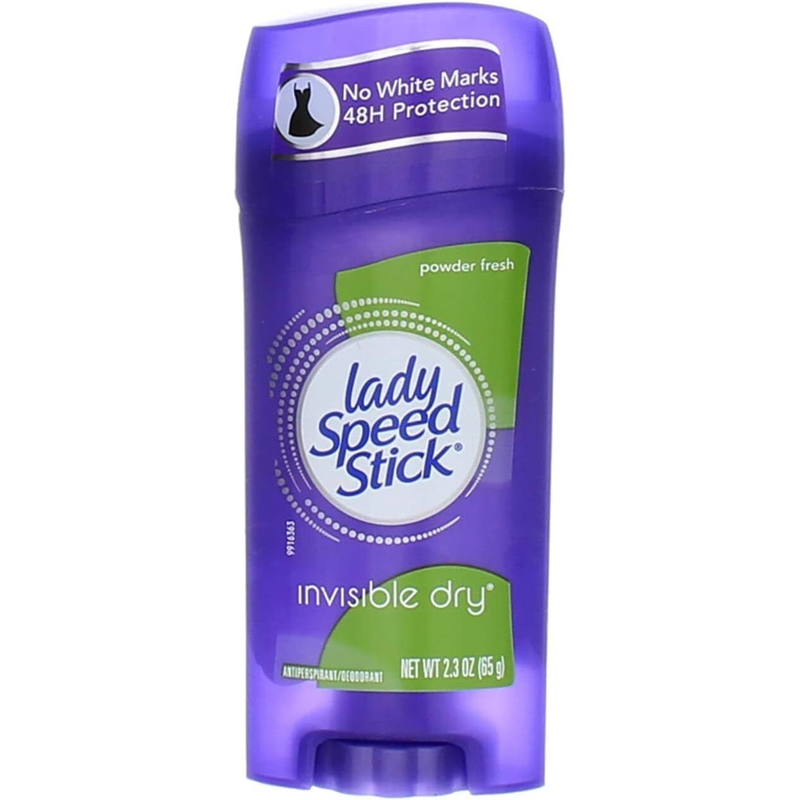 Lady Speed Stick爽身粉味止汗香体膏粉嫩清新任何肤质持久香体露