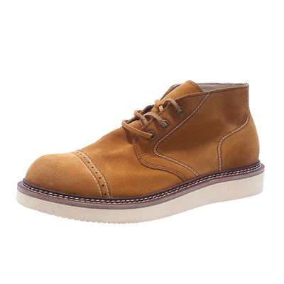 2022秋冬中帮头层牛皮马丁靴