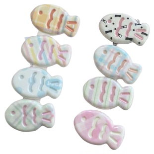 甜美可爱小鱼发夹清透合金亮晶晶夏日百搭少女头饰边夹亚克力发卡