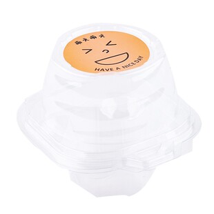 纸杯蛋糕吸塑透明马芬杯纸托甜品慕斯包装盒1/2粒杯子单个打包盒