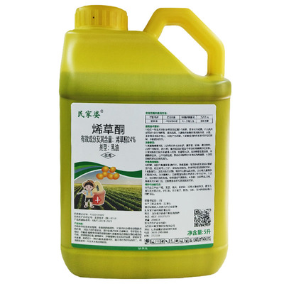 24%烯草酮花生大豆油菜苗后专用除草剂禾本科杂草除草剂尖叶杂草