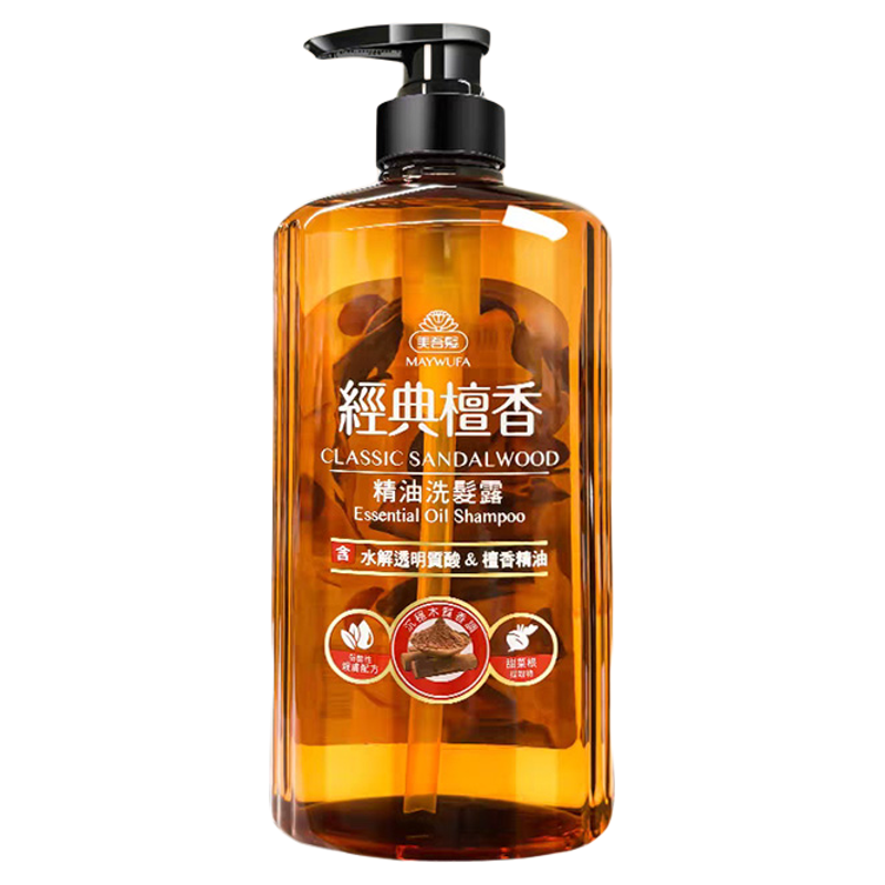 台湾美吾发檀香精油洗发露原装