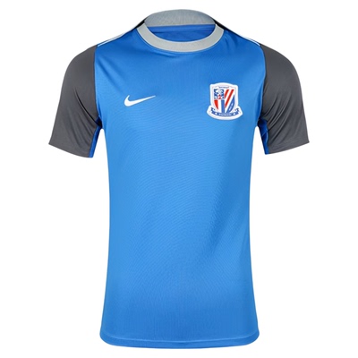 SFS耐克中超2026上海申花球员短袖训练服运动热身男 IQ0565-481