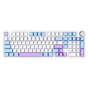 狼蛛F99Pro机械键盘客制化无线三模蓝牙办公游戏静音键帽电竞专用