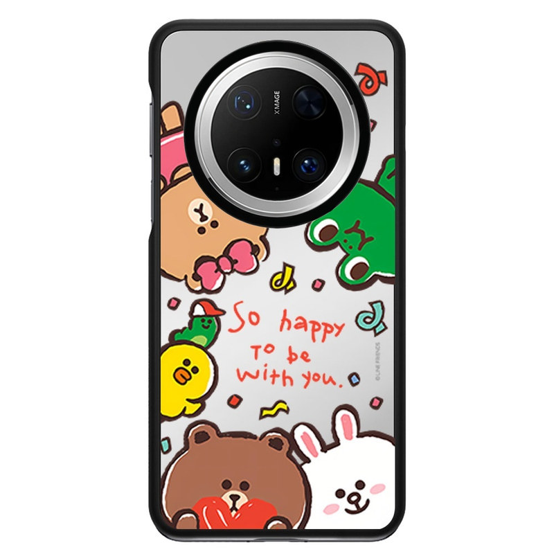 布朗熊可妮兔适用于华为mate80Pro Max手机壳Mate70/70pro/60Pro+防摔壳磁吸保护套