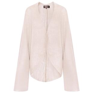 COCOBELLA柔软轻盈羊毛针织衫温柔粉气质毛衣含马海毛开衫MZ7092