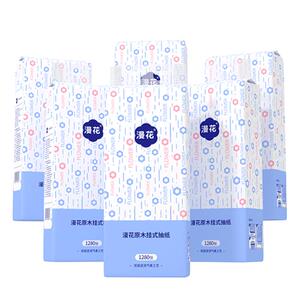 小蛮熊漫花大包悬挂式抽纸巾整箱餐巾纸擦手家用宿舍囤货装卫生纸