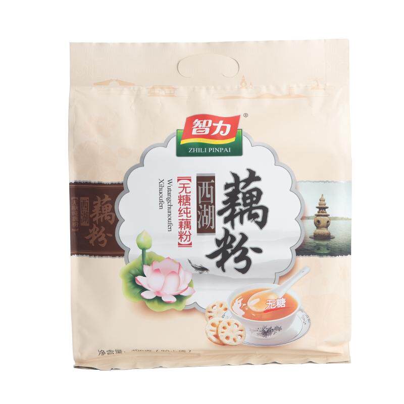 智力西湖藕粉无糖纯藕粉袋装