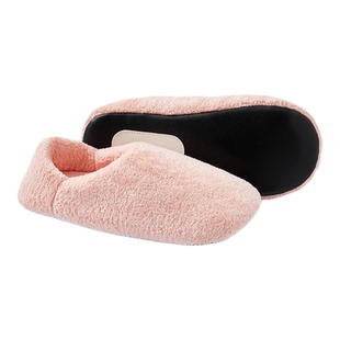 日式木地板秋冬季棉拖鞋女士包跟软底家居家用室内棉鞋静音拖鞋男