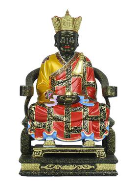 清水祖师佛像桌面摆件香樟木