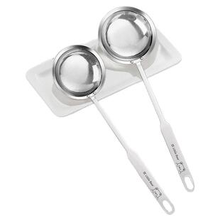 捞浮沫勺过滤勺304不锈钢食品级撇浮沫撇油滤油网厨房家用打沫勺