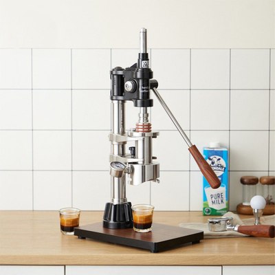 赞拓手压咖啡机 手动意式浓缩商用家用 户外萃取变压拉杆式咖啡机