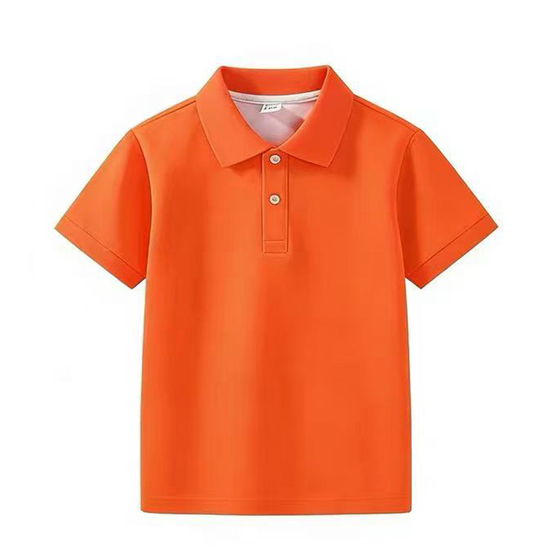 多巴胺儿童啦啦队表演服小学生运动会糖果色短袖POLO衫幼儿园班服