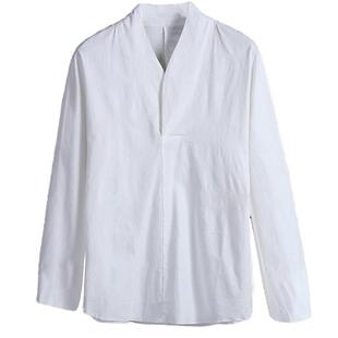中国风棉麻中式青年唐装男汉服改良版现代新中式春季僧服居士服