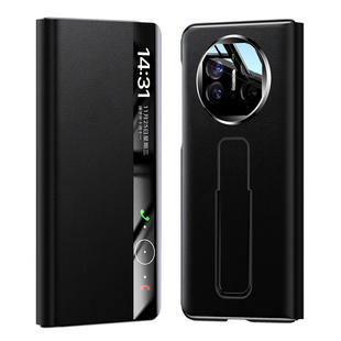 顺丰空运适用华为x5手机壳手机壳真皮新款折叠屏保护套mateX5典藏版镜头全包腕带智能翻盖外壳男女超薄mateX3