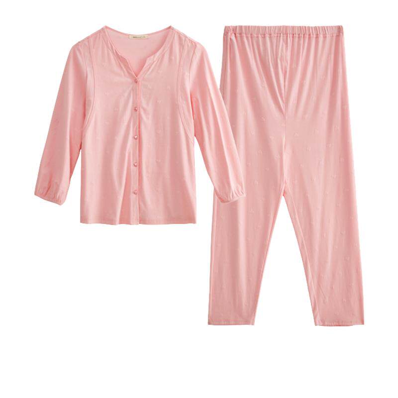快乐屋家居服套装可哺乳孕妇睡衣