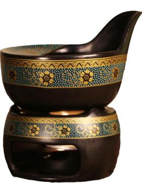 泰式风spa用品工具按摩热油底座