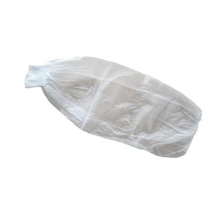 一次性袖套100只无纺布针织袖口成人耐磨加厚透气护袖防水防尘污