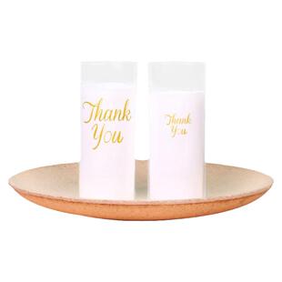 甜品台贴纸慕斯杯子布丁杯装饰白色系ins风烘焙透明小酒杯高脚杯