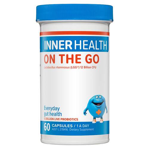【自营】澳洲InnerHealth每日活力肠道健康与免疫支持益生菌 60粒