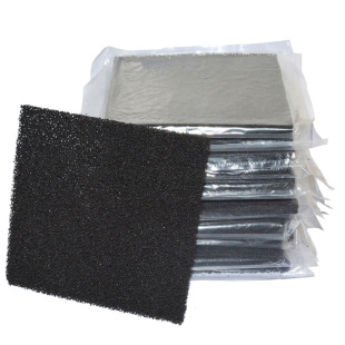 5片装 高品质环保493吸烟仪海绵 高密度活性碳过滤绵 过滤网海绵