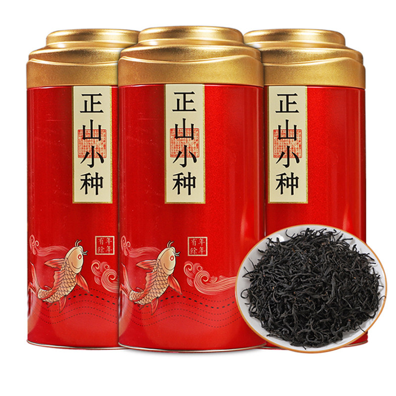 买一斤送半斤 正山小种茶叶新茶正山小种红茶原味浓香型罐装750克