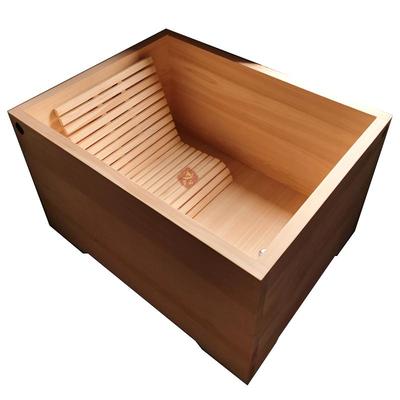 百山日式浴池日本桧木无油漆