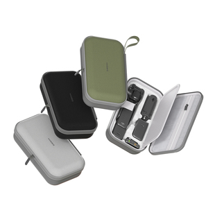 海备思适用Pocket3收纳包DJI大疆相机收纳盒全套续航版读卡器云台数据线保护套防摔便携硬盒收纳袋数码配件