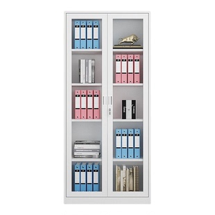 钢制办公室中二斗器文件柜铁皮柜定制书柜资料柜档案柜柜子储物柜