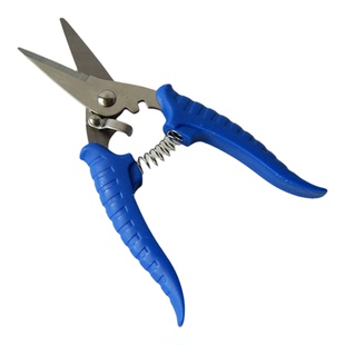 金龙7寸电工剪刀铁皮剪多功能电子剪果枝剪花剪剥线剪线槽剪包邮