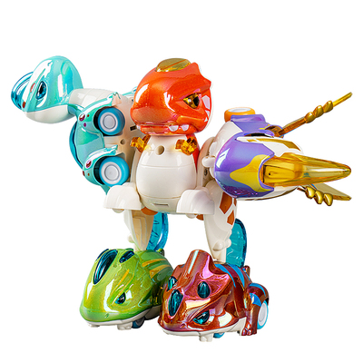 新款变形恐龙合金机甲