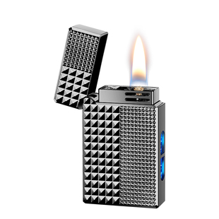 新款创意朗声智能声控煤油打火机油电混合创意高档定制礼物送男友