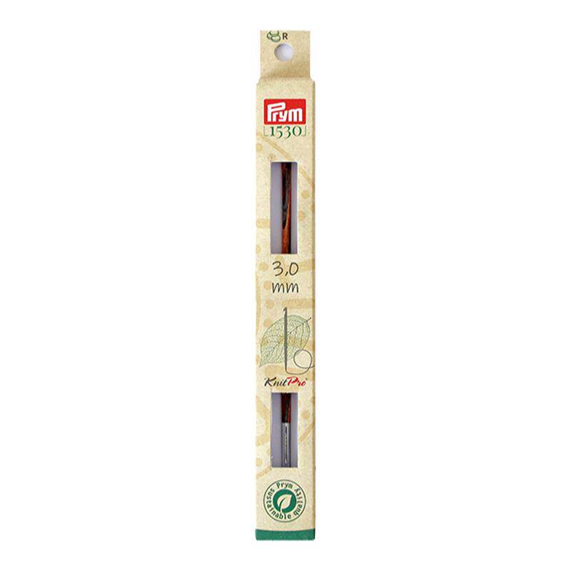 prym KnitPro阿富汗可拆卸突尼斯钩针木制编织DIY工具3mm-10mm