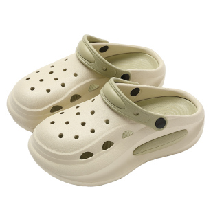 医用手术室拖鞋女款夏季外穿2025新款厚底eva防滑防臭护士洞洞鞋