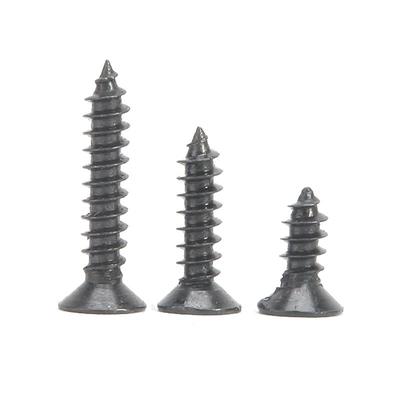 发黑自攻螺丝平头十字自攻螺钉