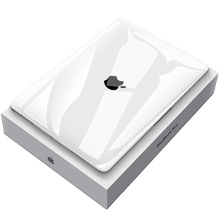 maccity苹果电脑保护套macbookair保护壳14英寸16mac笔记本M4电脑套macbook13寸配件透明13.6软壳pro外壳m3