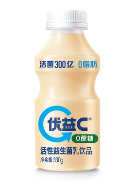 蒙牛优益C原味百香果可选乳酸菌酸奶冷藏发货整箱低温