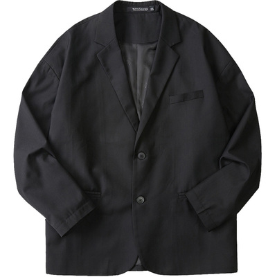 宽松大码韦恩泽维尔西装外套